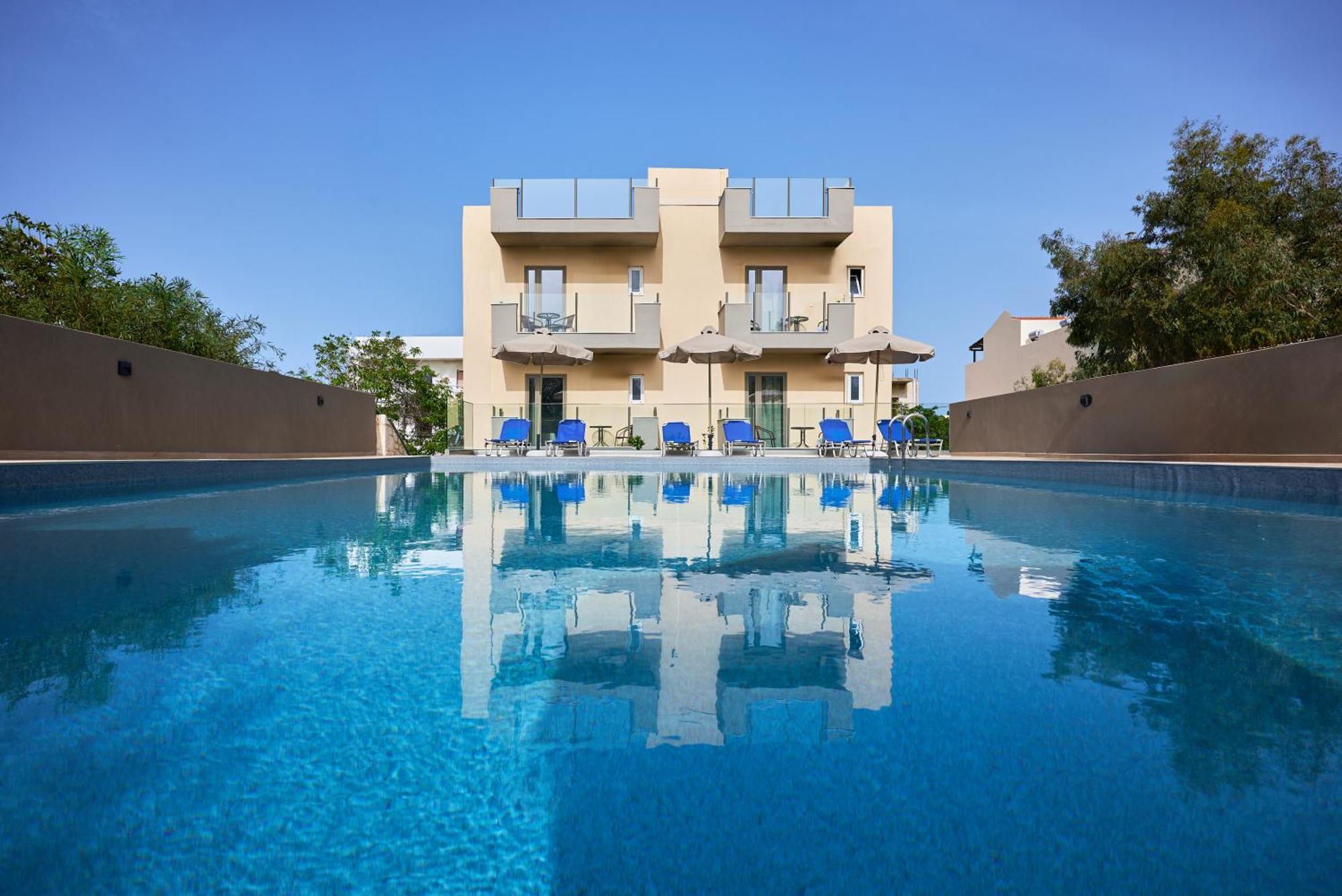 Acropolis Apartments Khersónisos Eksteriør bilde