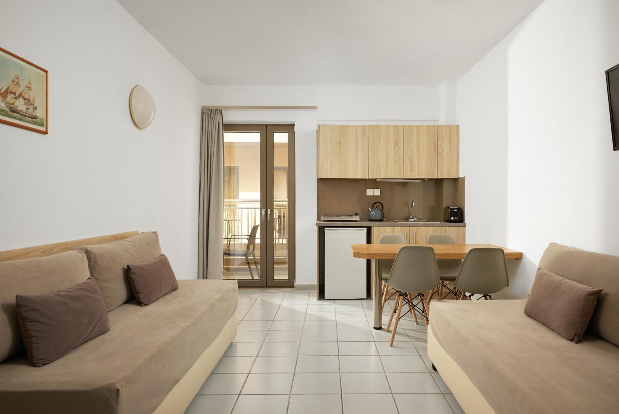 Acropolis Apartments Khersónisos Eksteriør bilde