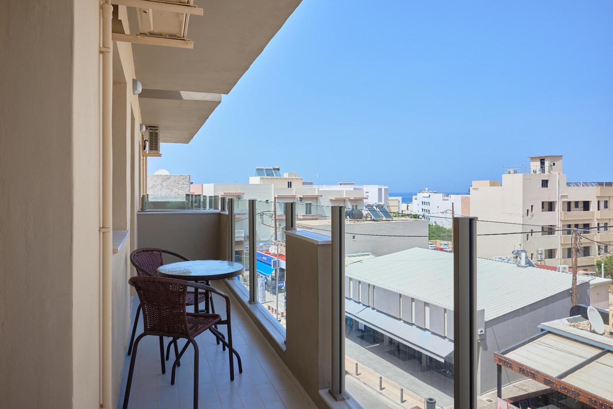 Acropolis Apartments Khersónisos Eksteriør bilde