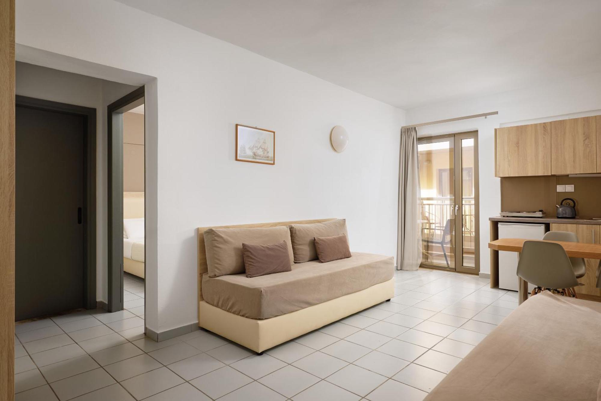 Acropolis Apartments Khersónisos Eksteriør bilde