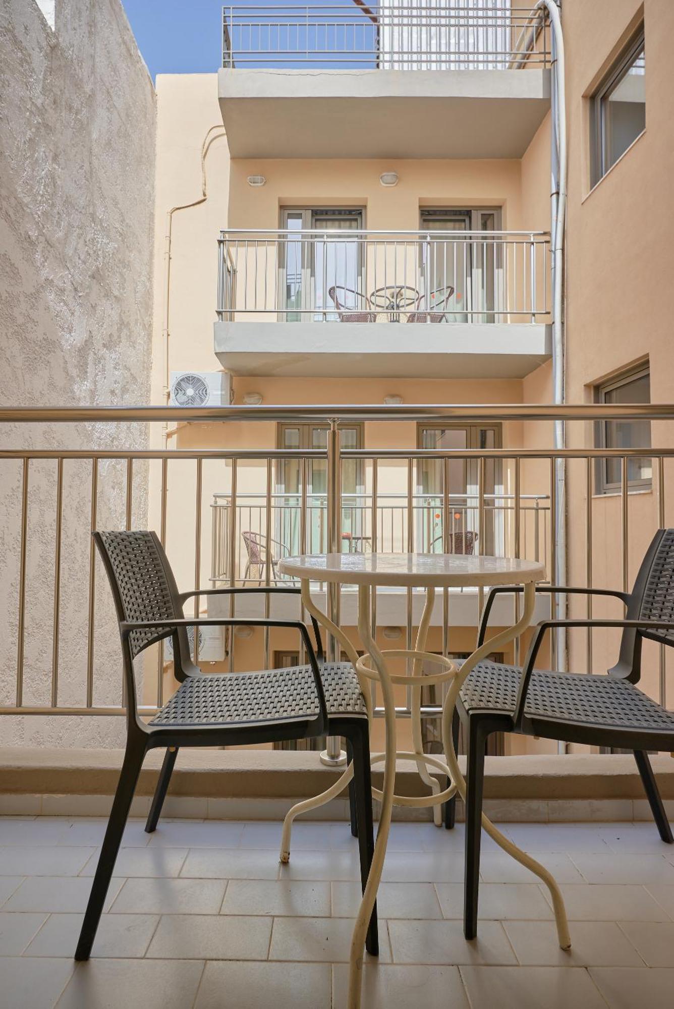 Acropolis Apartments Khersónisos Eksteriør bilde