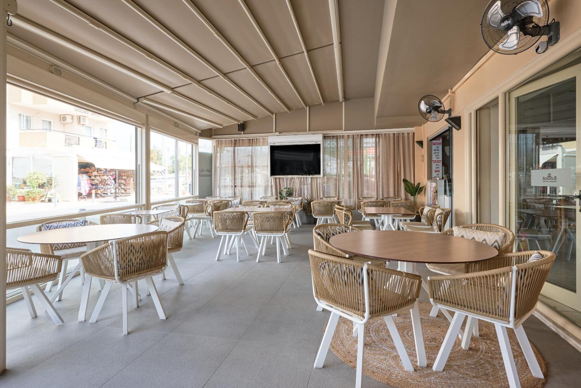 Acropolis Apartments Khersónisos Eksteriør bilde