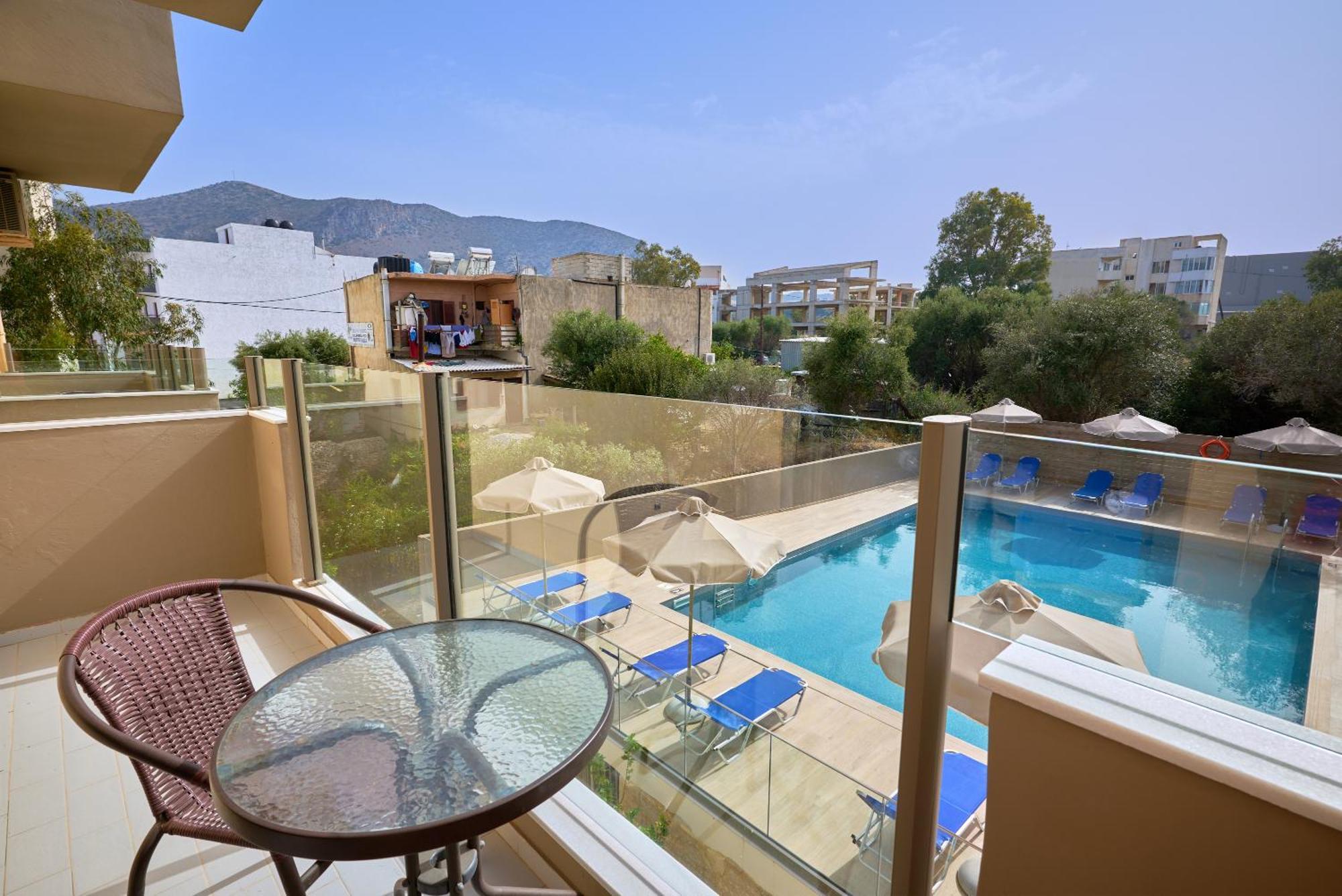 Acropolis Apartments Khersónisos Eksteriør bilde