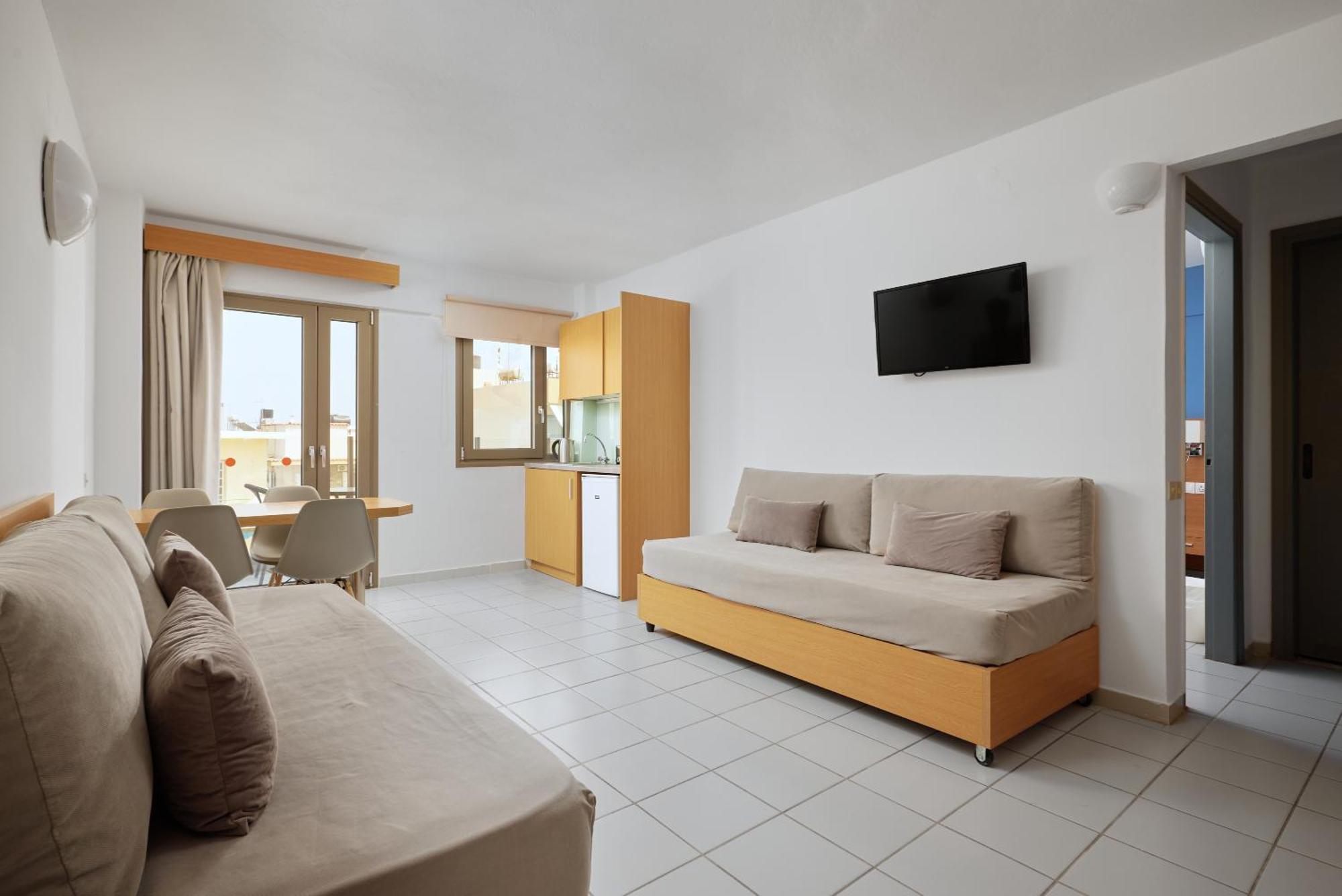 Acropolis Apartments Khersónisos Eksteriør bilde