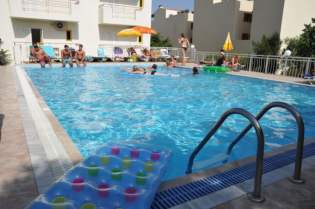 Acropolis Apartments Khersónisos Eksteriør bilde