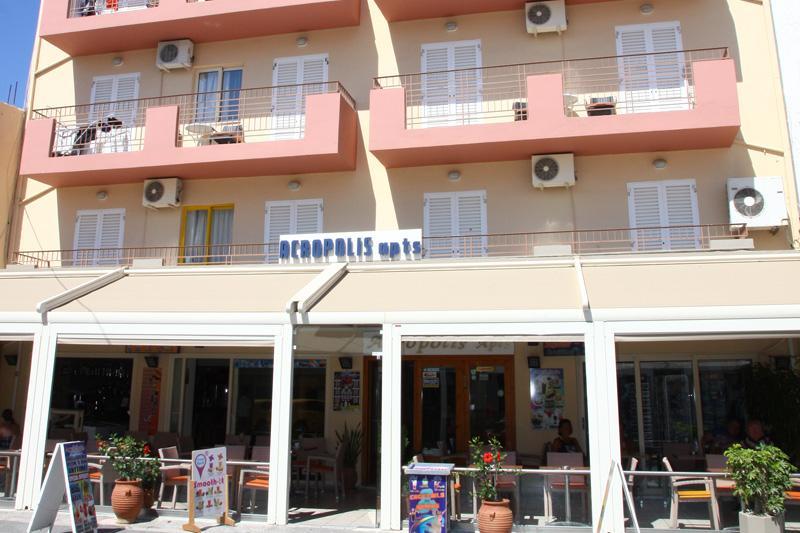 Acropolis Apartments Khersónisos Eksteriør bilde
