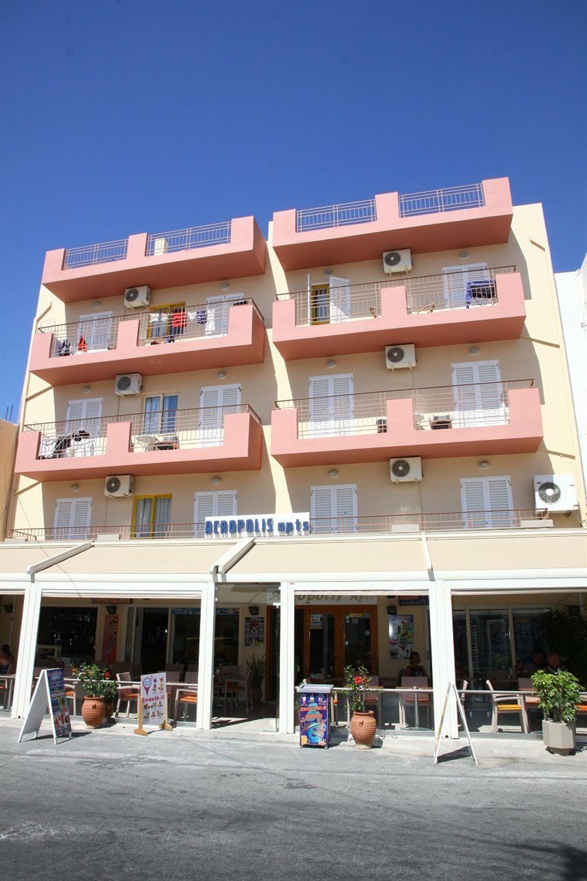 Acropolis Apartments Khersónisos Eksteriør bilde