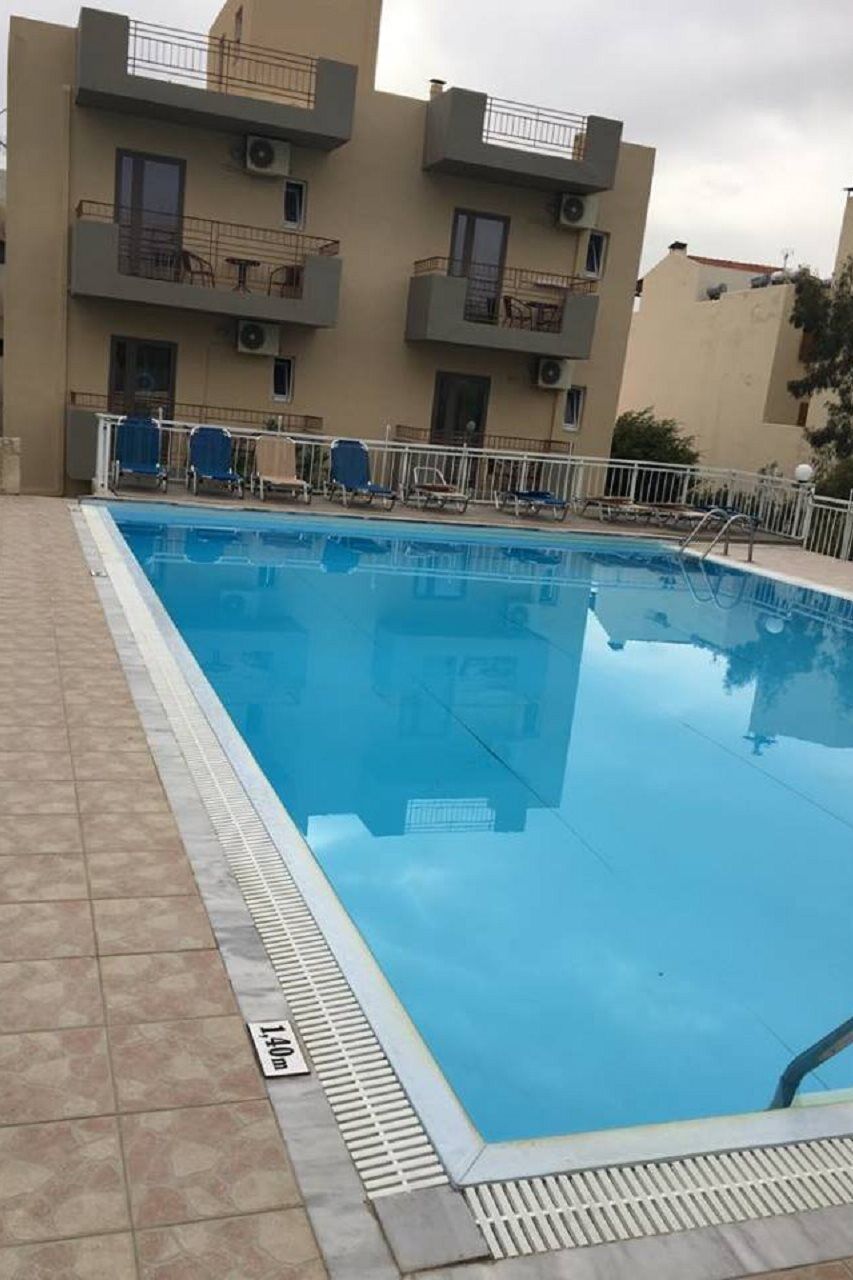 Acropolis Apartments Khersónisos Eksteriør bilde